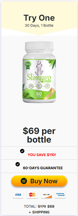 buy slimjaro one bottle price 